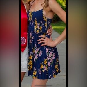 Lulu’s Blue floral dress